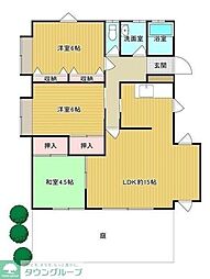 グレイス鵠沼 3LDKの間取図画像