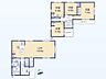 間取り：Ｂ号棟（価格7480万円、4LDK、土地面積135.89m2、建物面積94.39m2）