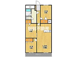 間取図画像 3LDK