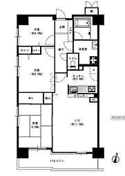 間取図画像 3LDK