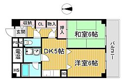 間取図画像 2DK