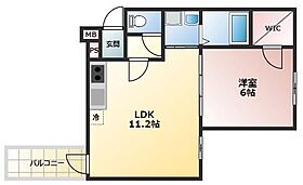 フジパレスヴェール 302 ｜ 兵庫県西宮市小曽根町2丁目（賃貸アパート1LDK・3階・40.18㎡） その2