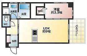 K`s Court西宮北口 303 ｜ 兵庫県西宮市深津町（賃貸マンション1LDK・3階・32.81㎡） その2