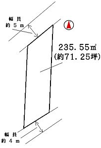 区画図:建築条件なし♪ 区画図:建築条件なし♪