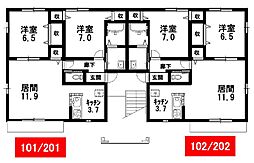 エルメゾン柚須 1階