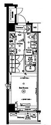 ARKMARK大森町レジデンス 1Kの間取図画像