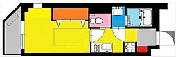 b'CASALazoSaiwai 1Kの間取図画像
