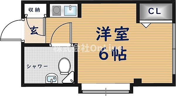 リブスペース上小阪 ｜大阪府東大阪市上小阪4丁目(賃貸マンション1R・3階・18.00㎡)の写真 その2