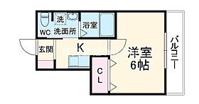 エストコート  ｜ 大阪府東大阪市友井5丁目（賃貸マンション1K・3階・21.30㎡） その2