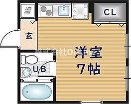 プロシード八戸ノ里  ｜ 大阪府東大阪市御厨東2丁目（賃貸アパート1R・2階・20.03㎡） その2