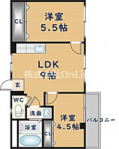 サンライフ小阪  ｜ 大阪府東大阪市小阪本町1丁目（賃貸マンション2LDK・5階・41.50㎡） その2