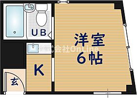 グローバル八戸ノ里II  ｜ 大阪府東大阪市小阪2丁目（賃貸マンション1R・4階・16.00㎡） その2