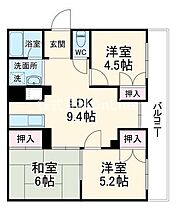 レジデンス永和  ｜ 大阪府東大阪市永和1丁目（賃貸マンション3LDK・3階・60.00㎡） その2