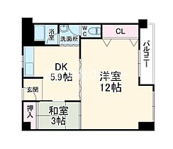 御厨ビル  ｜ 大阪府東大阪市菱屋西5丁目（賃貸マンション2K・2階・51.03㎡） その2