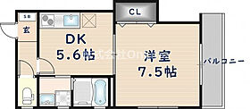 ロックヒルズ高井田元町  ｜ 大阪府東大阪市高井田元町2丁目（賃貸アパート1DK・1階・31.59㎡） その2