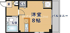 CTビュー八戸ノ里  ｜ 大阪府東大阪市御厨南2丁目（賃貸マンション1R・4階・26.00㎡） その2