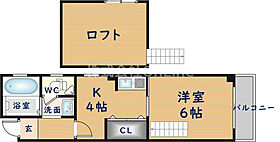 エリジウム  ｜ 大阪府東大阪市下小阪5丁目（賃貸マンション1K・3階・25.00㎡） その2