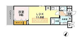 ラフォルテ弦巻 502 ｜ 東京都世田谷区弦巻５丁目16-8（賃貸マンション1LDK・5階・41.25㎡） その2