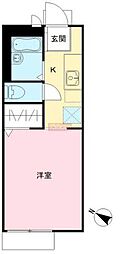 間取図画像 1K