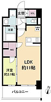 リヴェント福島野田  ｜ 大阪府大阪市福島区吉野1丁目（賃貸マンション1LDK・7階・36.32㎡） その2