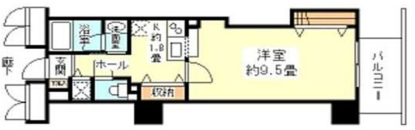 大阪府大阪市西区南堀江1丁目(賃貸マンション1K・6階・31.00㎡)の写真 その2