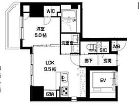 LaCASA上汐  ｜ 大阪府大阪市天王寺区上汐4丁目（賃貸マンション1LDK・3階・37.41㎡） その2