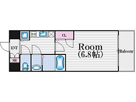 大阪府大阪市福島区吉野4丁目18-11（賃貸マンション1K・6階・23.15㎡） その2