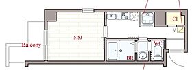 alvas  ｜ 大阪府大阪市中央区南船場2丁目6-17（賃貸マンション1K・8階・19.26㎡） その2