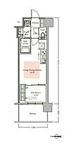 アーバネックス新町II  ｜ 大阪府大阪市西区新町4丁目11-12（賃貸マンション1LDK・8階・29.79㎡） その2