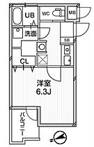 メゾン夕陽ケ丘  ｜ 大阪府大阪市天王寺区上本町8丁目（賃貸マンション1K・5階・22.88㎡） その2