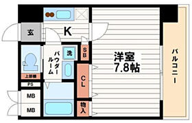 ミラージュパレス難波東レジデンス  ｜ 大阪府大阪市中央区高津1丁目8-6（賃貸マンション1K・4階・25.86㎡） その2