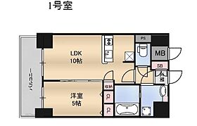 大阪府大阪市北区豊崎5丁目3-8（賃貸マンション1LDK・8階・37.25㎡） その2