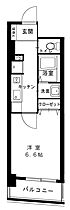 シャトーアスティナ高麗橋  ｜ 大阪府大阪市中央区東高麗橋1-7（賃貸マンション1K・7階・23.48㎡） その2