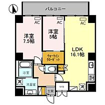 大阪府大阪市北区池田町（賃貸マンション2LDK・5階・66.62㎡） その2