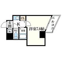 大阪府大阪市福島区吉野1丁目1-25（賃貸マンション1K・10階・20.64㎡） その2