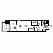 スプランディッド荒本駅前DUE  ｜ 大阪府東大阪市横枕西1-28（賃貸マンション2K・13階・27.61㎡） その2