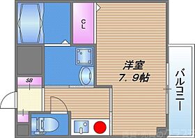 ラシーヌ天王寺  ｜ 大阪府大阪市天王寺区大道3丁目8-32（賃貸マンション1K・6階・23.92㎡） その2