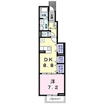 プラタ　エムIII 105 ｜ 愛知県豊橋市下地町字宮腰57-1（賃貸アパート1DK・1階・42.23㎡） その2