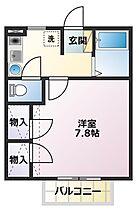 ベノワコートA棟 202 ｜ 愛知県豊橋市花田町字越水25（賃貸アパート1K・2階・24.30㎡） その2