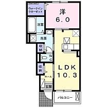 グランド　ソレイユ新栄Ｂ 102 ｜ 愛知県豊橋市新栄町字鳥畷89番地1（賃貸アパート1LDK・1階・44.21㎡） その2