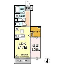 リシュドールＢ 103 ｜ 愛知県豊橋市新栄町字鳥畷85（賃貸アパート1LDK・1階・35.57㎡） その2