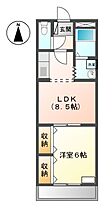 サンビレッジ28  ｜ 愛知県豊橋市絹田町（賃貸アパート1LDK・1階・36.00㎡） その2