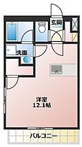 ルコネッサンス 203 ｜ 愛知県豊橋市西岩田5丁目5-14（賃貸マンション1R・2階・30.36㎡） その2