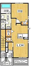 エスポワール忠興 102 ｜ 愛知県豊橋市忠興2丁目1-18（賃貸アパート1LDK・1階・41.38㎡） その2