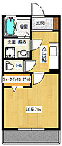 ヒルズ長栖 207 ｜ 茨城県鹿嶋市大字長栖（賃貸アパート1K・2階・26.17㎡） その2