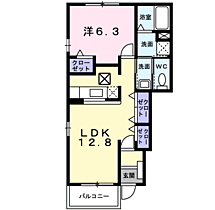 サンライト若松　II 101 ｜ 茨城県神栖市深芝南４丁目8番地1（賃貸アパート1LDK・1階・46.49㎡） その2