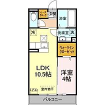 サンシャインヒルズ厨 106 ｜ 茨城県鹿嶋市厨１丁目（賃貸アパート1LDK・1階・37.53㎡） その2