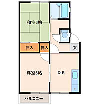 MAHALO A101 ｜ 茨城県神栖市平泉903-29（賃貸アパート2DK・1階・43.38㎡） その2