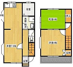 アーバニズム23 2LDKの間取図画像