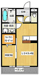 ヒルズ長栖 2階